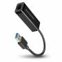 Axagon - Axagon ADE-SR Kabelschnittstellen-/Gender-Adapter USB 3.0 RJ-45 Schwarz (ADE-SR)