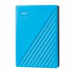 Wd - WD My Passport WDBR9S0060BBL - Festplatte - verschl�sselt - 6TB - extern (tragbar) - USB 3,2 Gen 1 - 256-Bit-AES - Sky (WDB
