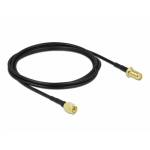 Delock - DeLOCK 90442 coaxial cable LMR100 2 m SMA Black