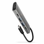 Axagon - Axagon HMC-5G2 - USB 3.2 Gen 2 (3.1 Gen 2) Type-C - HDMI - USB 3.2 Gen 2 (3.1 Gen 2) Type-A - USB 3.2 Gen 2 (3.1 Gen 2) Type-C -