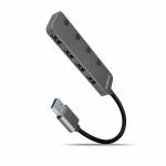 Axagon - HUE-MSA Superspeed USB-A Switch Hub, 4x USB 3.0, aktiv - 20cm, schwarz (HUE-MSA)