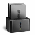 Axagon - Axagon ADSA-D25 Speicherlaufwerk-Docking-Station USB 3.2 Gen 1 (3.1 Gen 1) Type micro-B Schwarz (ADSA-D25)