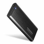 Axagon - EEM2-SB2 USB-C 3.2 Gen 2, M.2 SSD Gehuse - schwarz (EEM2-SB2)