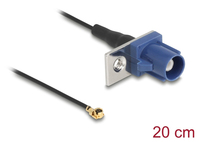 Delock Antennenkabel Fakra C Stecker Zu Mhf I St 1, 13-20cm 1