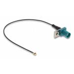 13 Delock Antennenkabel Fakra Z Stecker Zu Mhf I Stecker 1 - DELOCK Antennenkabel FAKRA Z Stecker zu MHF I Stecker 1,13