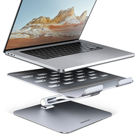 Axagon - Axagon STND-LQ laptop stand Grey 40.6 cm (16)