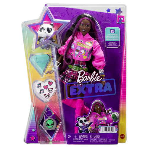 Barbie Extra 2022, Groupe de 5 poupées Fabriqué en Indonésie