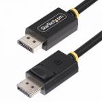 Startech - StarTech.com 1m DisplayPort 2.1 Cable, VESA-Certified, DP80 DP 2.1 Cable - DisplayPort-Kabel - DisplayPort (M) eingerastet zu Di
