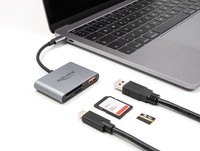 Delock Usb-c Card Reader Fr Sd Und Micro Sd Speicherka - DELOCK USB-C Card Reader fr SD und Micro SD Speicherkarten