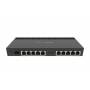 Mikrotik - Mikrotik RB4011IGS+RM Kabelrouter Gigabit Ethernet Schwarz (MT RB4011iGS+RM)
