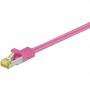 Goobay - Patchkabel RJ-45 SFTP, mit Cat 7 Rohkabel
