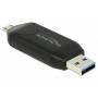 Delock - DELOCK Card Reader USB3.0 A +micro B-> SD/SDHC/MMC/micSD OTG