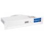Rackmount - RM-SR-T6 - Montagesatz fr Netzwerkgerte - Rack montierbar - signalwei (RAL 9003) (RM-SR-T6)