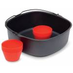 Philips - HD9945/01 Back-Kit fr Airfryer XL: HD926X, enthlt Backform, Muffin Cups (HD9945/01)