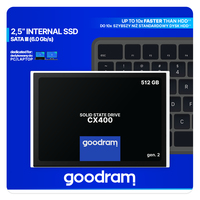 Ssd 512gb Goodram 2, 5 (6, 3cm) Sataiii Cx400 Gen.2 Intern Re 6