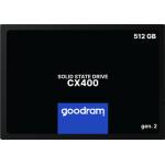 5 Ssd 512gb Goodram 2 (3cm 6) Sataiii Cx400 Gen.2 Intern Re - Goodram CX400 gen.2 2.5 512 GB Serial ATA III 3D TLC NAND (SSDPR-CX400-512-G2)