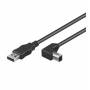  "Tecline-Goobay USB 2.0 AB 100 R/A HiSpeed,1m USB A USB B Mle Mle Noir cble USB-Tecline-Hardware/Electronic"