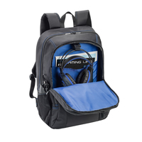9 Pedea Game - Notebook-rucksack - 43 Cm (17. 3") - Schwarz / B 2