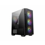 Micro-star - MAG FORGE M100R - microATX Tower - Seitenteil mit Fenster (gehrtetes Glas) - keine Spannungsversorgung (ATX) - USB/Audio (
