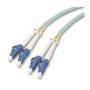 M-cab - - Patch-Kabel - LC Multi-Mode (M) - LC Multi-Mode (M) - 1,0m - Glasfaser - 50/125 Mikrometer - OM3 - Aquamarin (7003301)