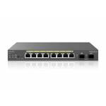 Engenius - Switch full managed Layer 2+ 10 Port &bull 8x 1 GbE &bull PoE Budget 110W &bull 8x PoE at &bull 2x SFP &bull Desktop-Switch &bul