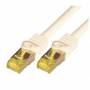 M-cab - McabCat.7 Rohkabel S-FTP-PIMF-LSZH-0.25M-GRA 10Gigabit Ethernet 600MHzCat.7 Rohkabel Patchkabel, 2xRJ45 Cat.6a Stecker geschirmt