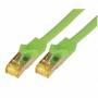 M-cab - McabCat.7 Rohkabel S-FTP-PIMF-LSZH-1.00M-WHI 10Gigabit Ethernet 600MHzCat.7 Rohkabel Patchkabel, 2xRJ45 Cat.6a Stecker geschirmt