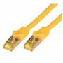 M-cab - McabCat.7 Rohkabel S-FTP-PIMF-LSZH-2.00M-RED 10Gigabit Ethernet 600MHzCat.7 Rohkabel Patchkabel, 2xRJ45 Cat.6a Stecker geschirmt