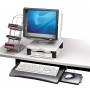 Fellowes - Tastaturschublade verstellbar fr Untertisch grau [DE-Version, German Keyboard]