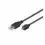 Wentronic - Goobay USB Cable, 1.8m USB A Black