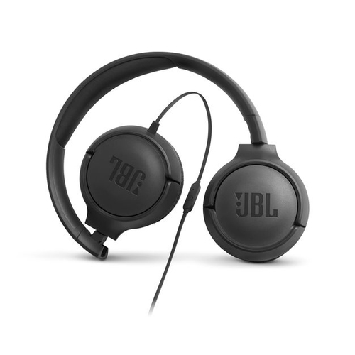 Jbl -schwarz -Jbl T500 kabelgebundener Accessories Kopfhörer