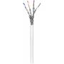 Wentronic - Goobay CAT 6 Netzwerkkabel, S/FTP (PiMF), Wei, 305 m - CCA Kupfergemisch, AWG 27/7 (stranded), PVC (94218)