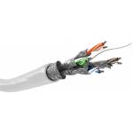 Wentronic - Goobay - Bulkkabel - 100,0m - SFTP, PiMF - CAT 6 - rund, robust - wei (94222)