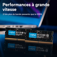Crucial - Micron Crucial - DDR5 - Modul - 64 GB - SO DIMM 262-PIN (CT64G56C46S5)