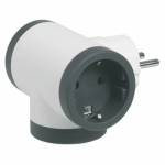 Legrand - Legrand 694520 power plug adapter Type F Black, White
