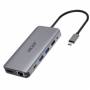 Acer - 12in1 Type C dongle 2xusb3.2/2xusb2.0/1xSD/TF/1xDP [DE Version, German Keyboard]