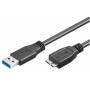 Goobay - USB 3.2 Gen 1 Kabel, USB-A Stecker > Micro-USB Stecker (Typ B)