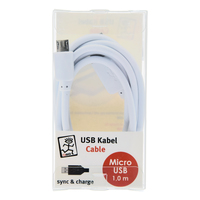 2go Cable Micro-usb 1m White 1