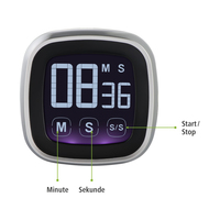 Xavax Kchentimer Touch, Digital, Silber/ schwarz (00095 4