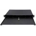 Dexlan - LWL Spleibox, unbestckt, ohne Frontblende, 48,30cm (19), ausziehbar, schwarz (395415)