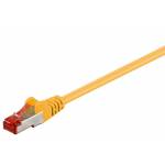 Wentronic - CAT 6-025 LC SSTP PIMF 0.25m - RJ-45 - RJ-45 - M�nnlich/m�nnlich - Gold - 10/100/1000Base-T(X) - Gelb (95453)