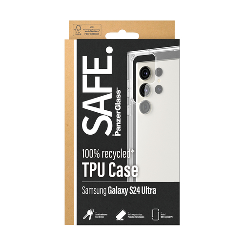 SAFE. by PanzerGlass -suojakotelo, Samsung Galaxy S24 Ultra
