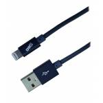 2go Usb Datenkabel-mfi Zert-anthrazit 200cm Fr Apple 8 - USB Lade-/Datenkabel Lightning MFI-zert. 2m anthrazit
