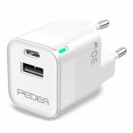 Pedea - Mini Schnelladegert Dual 30W 1xC, 1xA, wei (60040106)