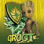 Guardians Of The Galaxy - Tela Deluxe Guardians Of The Galaxy Groot