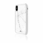 White Diamonds Cover Tough Marble Fr Apple Iphone X / xs - Marble Cover White/blk Iphone Xs/x