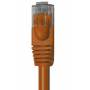 Wentronic - Goobay - Patch-Kabel - RJ-45 (M) - RJ-45 (M) - 5,0m - UTP - CAT 6 - gepresst - hellbraun (95887)