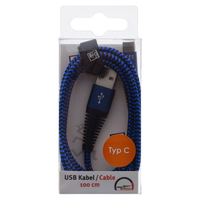 2go Cable Usb Type-c 1m Blue 1