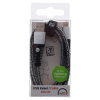 2go Usb Datenkabel - Silber - 100cm Fr Apple 8-pin 1