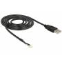 Delock - DeLOCK 1.5m, USB2.0-A/5p 1.5m USB A Male Male Black USB cable